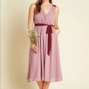 Modcloth Wholly Romantic Midi Dress